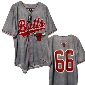 Button Down Jersey Tee Shirt